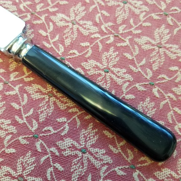 Vintage Signature Sheffield England Cutlery Set Gift Box Meat Fork Carving Knife - Picture 5 of 12